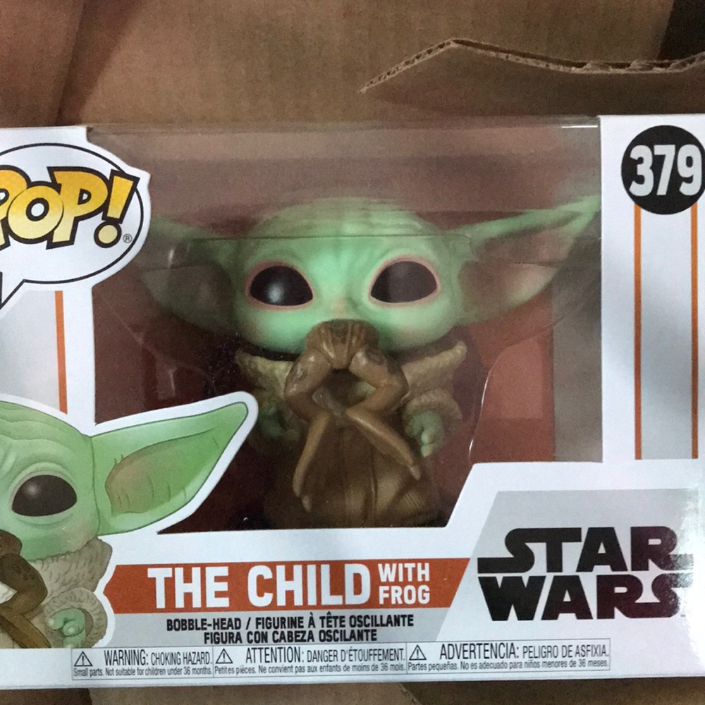 The child with frog FUNKO